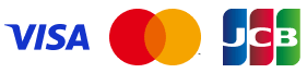 VISA、MasterCard、JCB